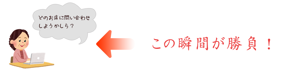 この瞬間が勝負！