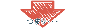 つまり・・・